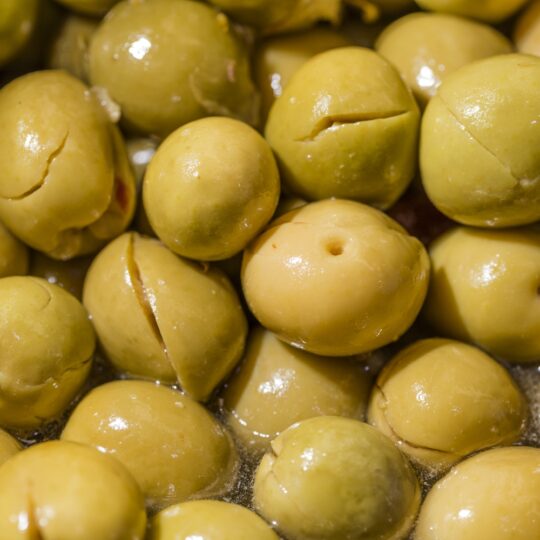 Aceituna partida