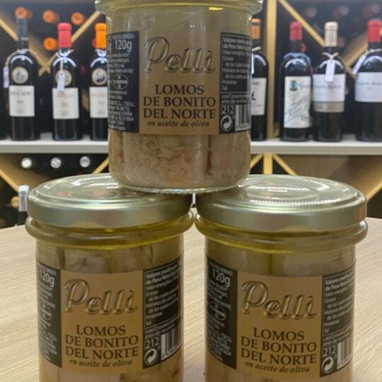 Lomos de bonito en aceite de oliva (212 ML) "Pelli"